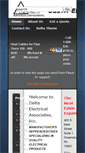 Mobile Screenshot of deltaelectrical.net